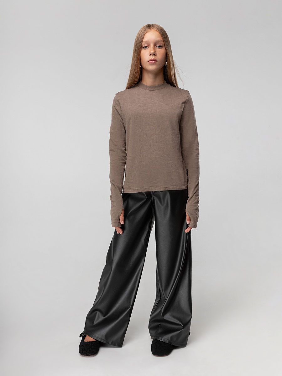 Лонгслив с отверстием под палец - фото 8