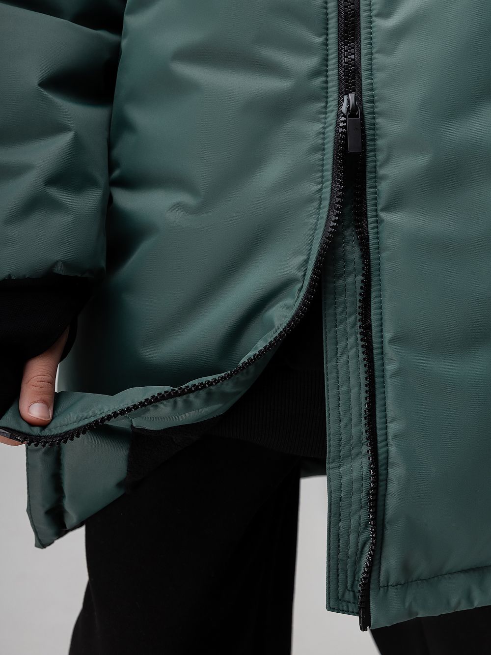 Утеплённое пальто - фото 12