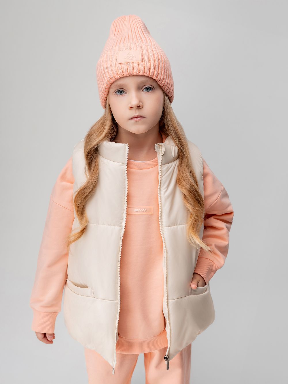 Жилет дутый утеплённый - фото 5