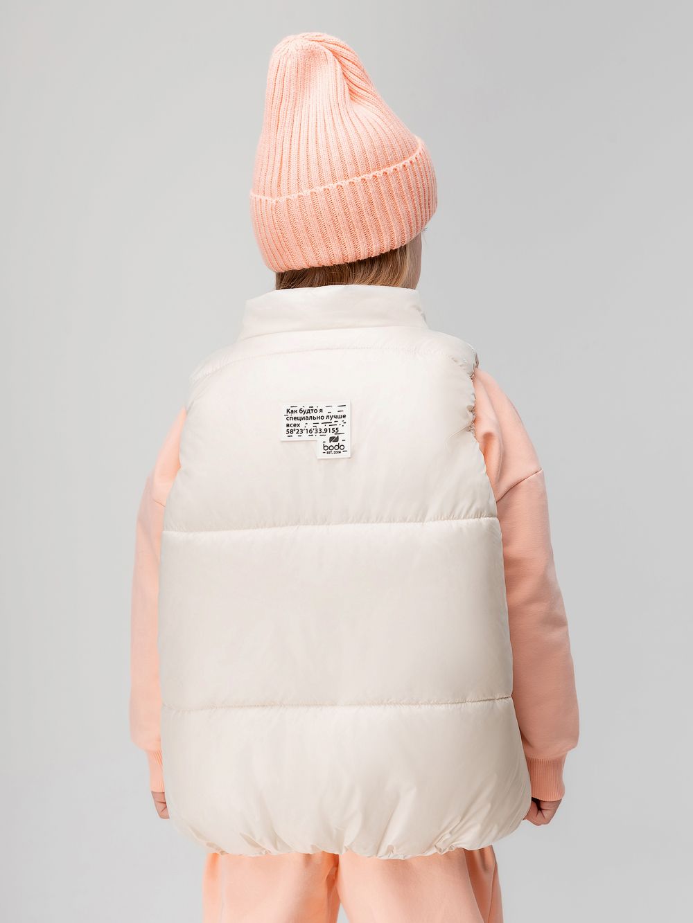 Жилет дутый утеплённый - фото 11