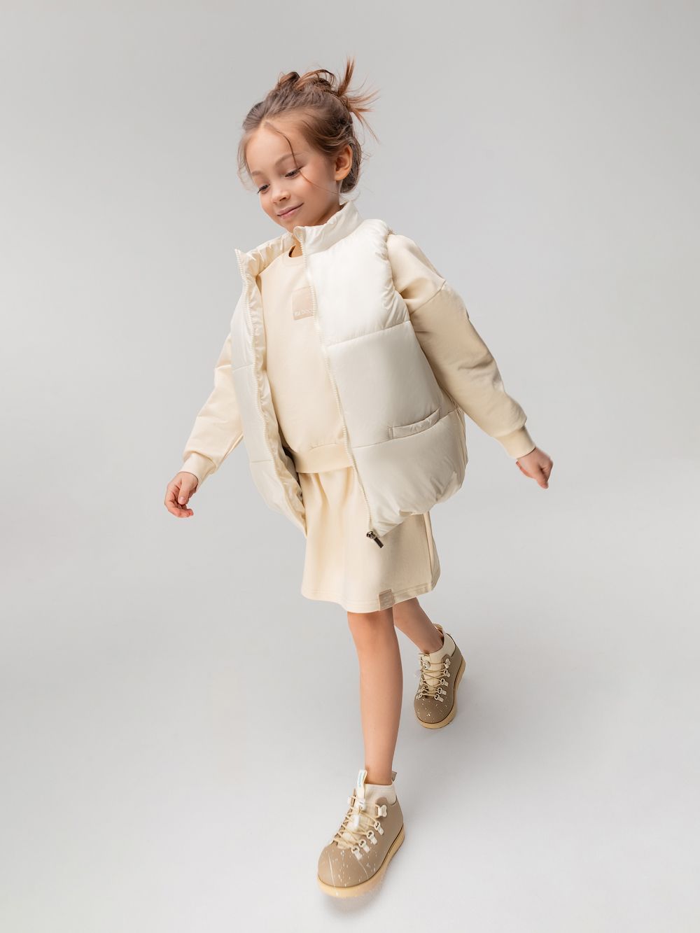 Жилет дутый утеплённый - фото 3