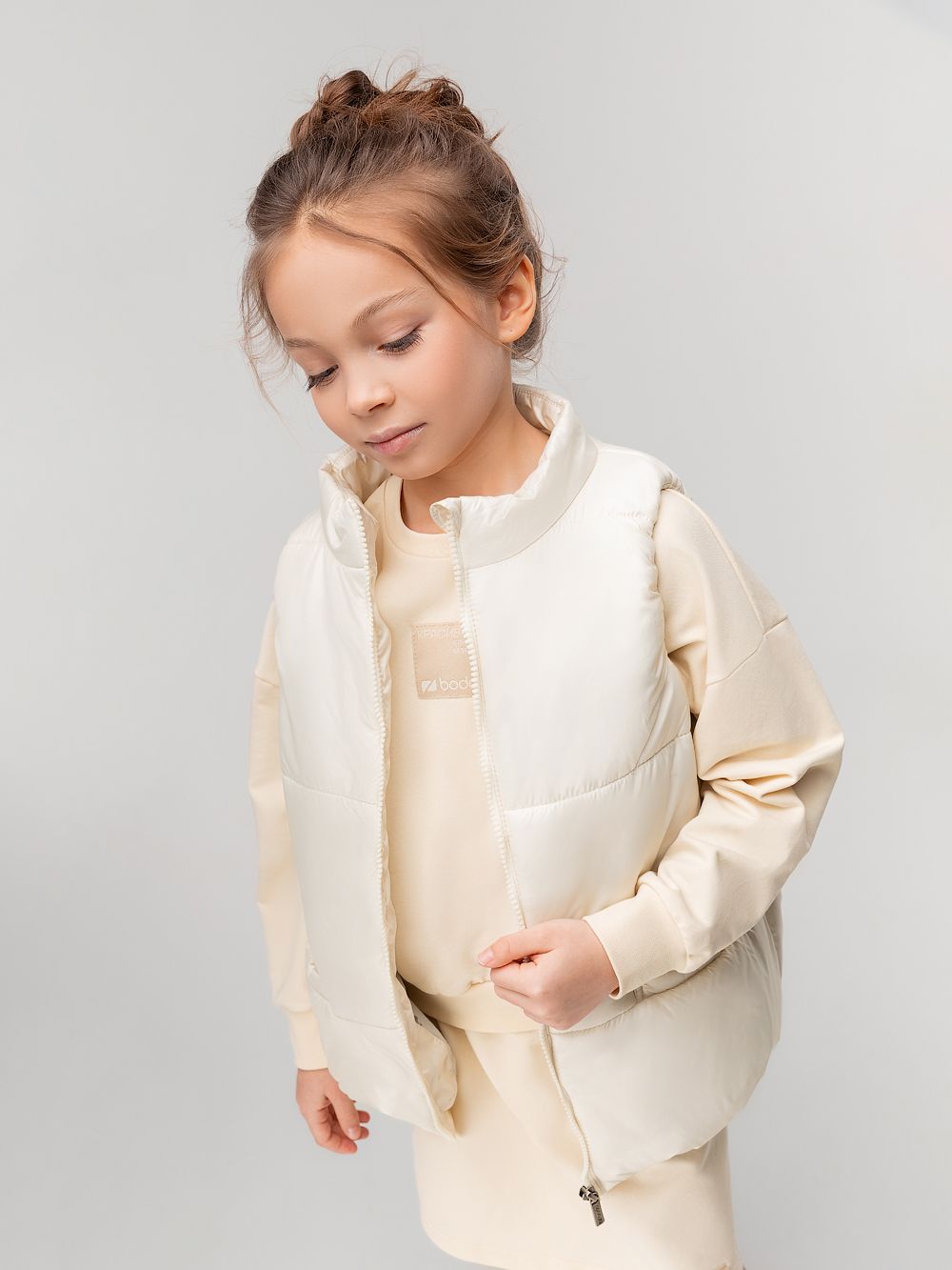 Жилет дутый утеплённый - фото 2