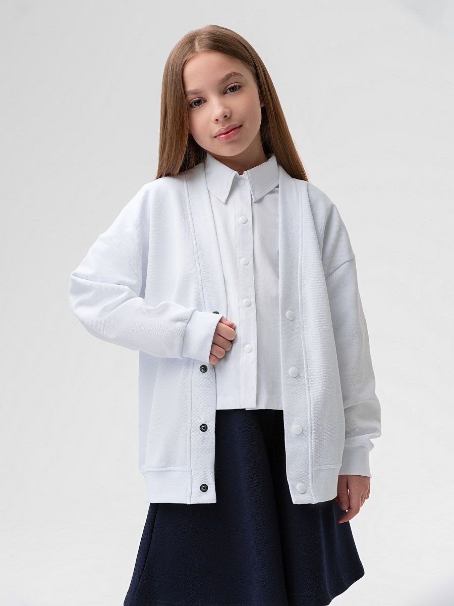 Жакет пике 38-63MU - фото 2