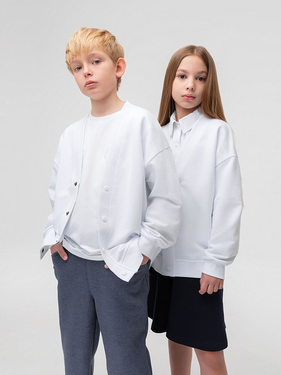 Жакет пике 38-63MU - фото 1