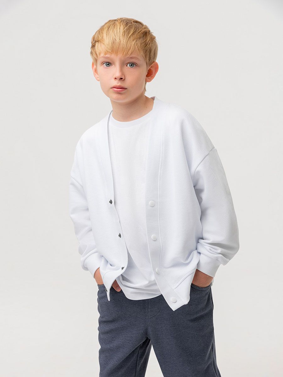 Жакет пике 38-63MU - фото 3