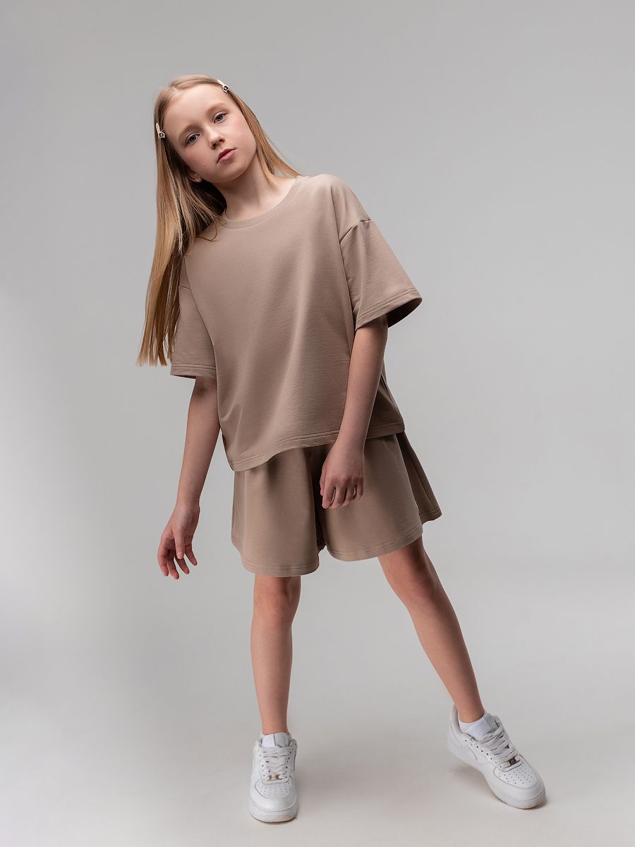 Костюм с юбкой-шортами - фото 3