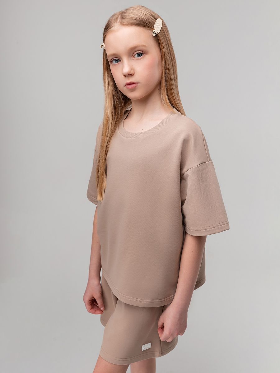 Костюм с юбкой-шортами - фото 4