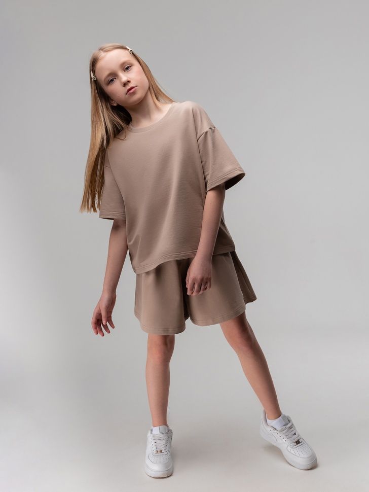 Костюм с юбкой-шортами - фото 10