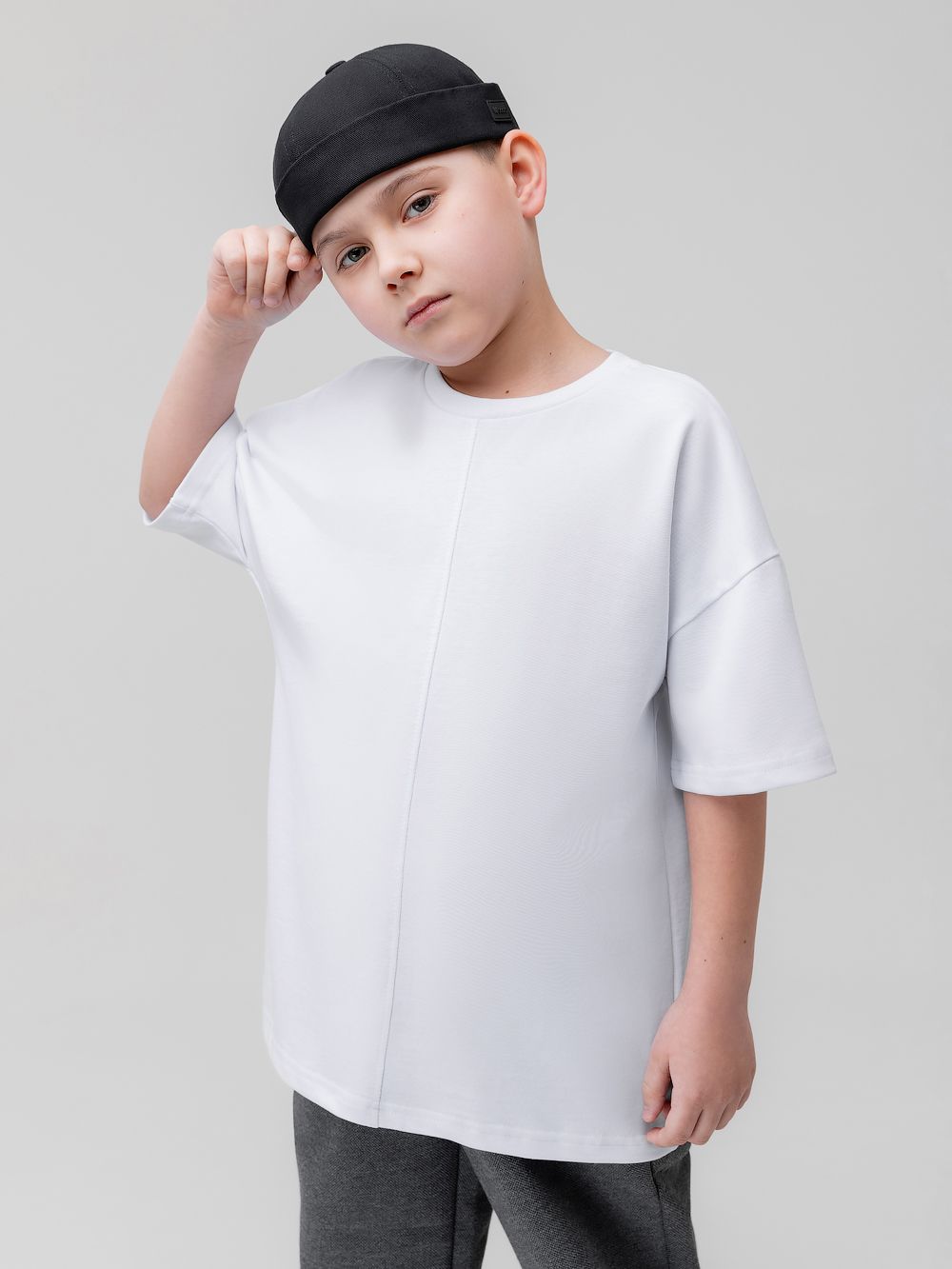 Футболка со спущенным плечом - фото 1