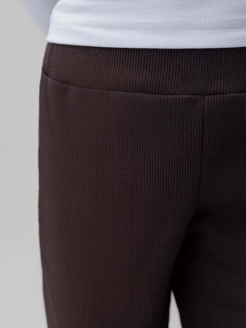 Леггинсы в рубчик - фото 4