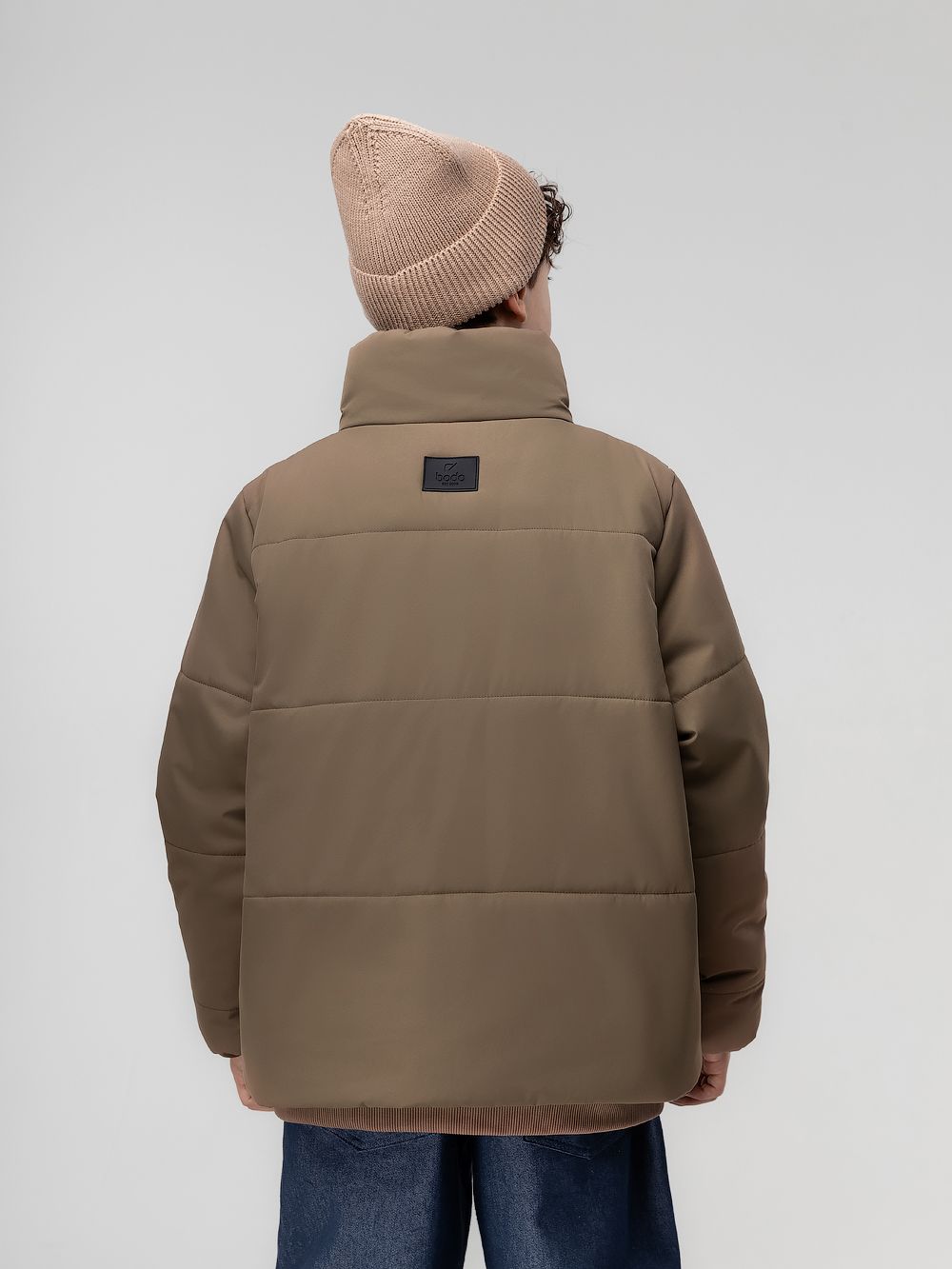 Куртка с воротником стойкой - фото 7