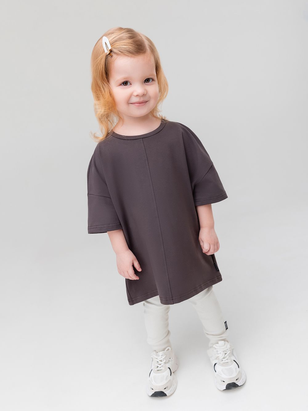 Футболка оверсайз для малышей - фото 2