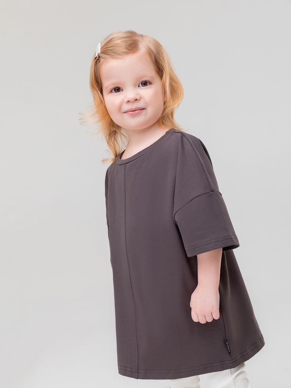 Футболка оверсайз для малышей - фото 3