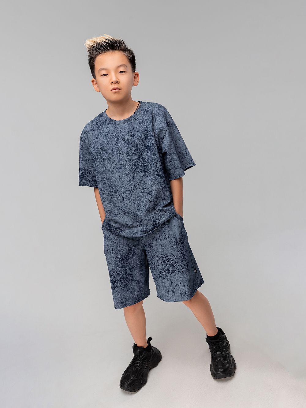 Костюм с необработанным краем - фото 2