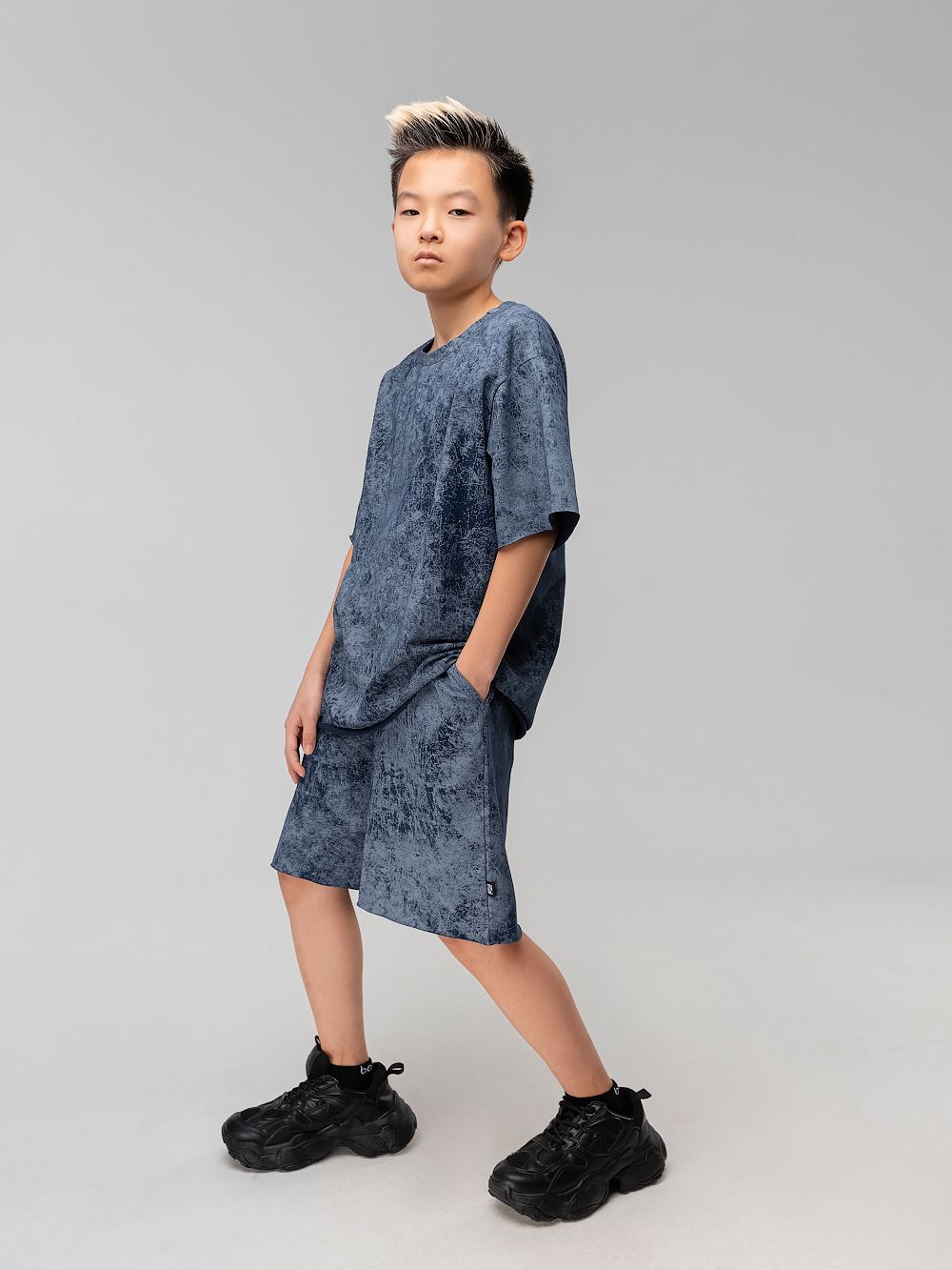 Костюм с необработанным краем - фото 5