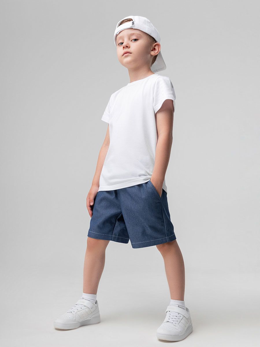 Шорты джинсовые - фото 1