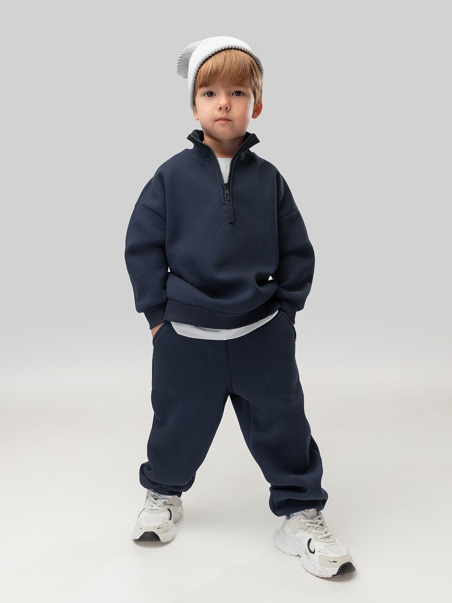 Костюм на полузамке с начёсом - фото 5