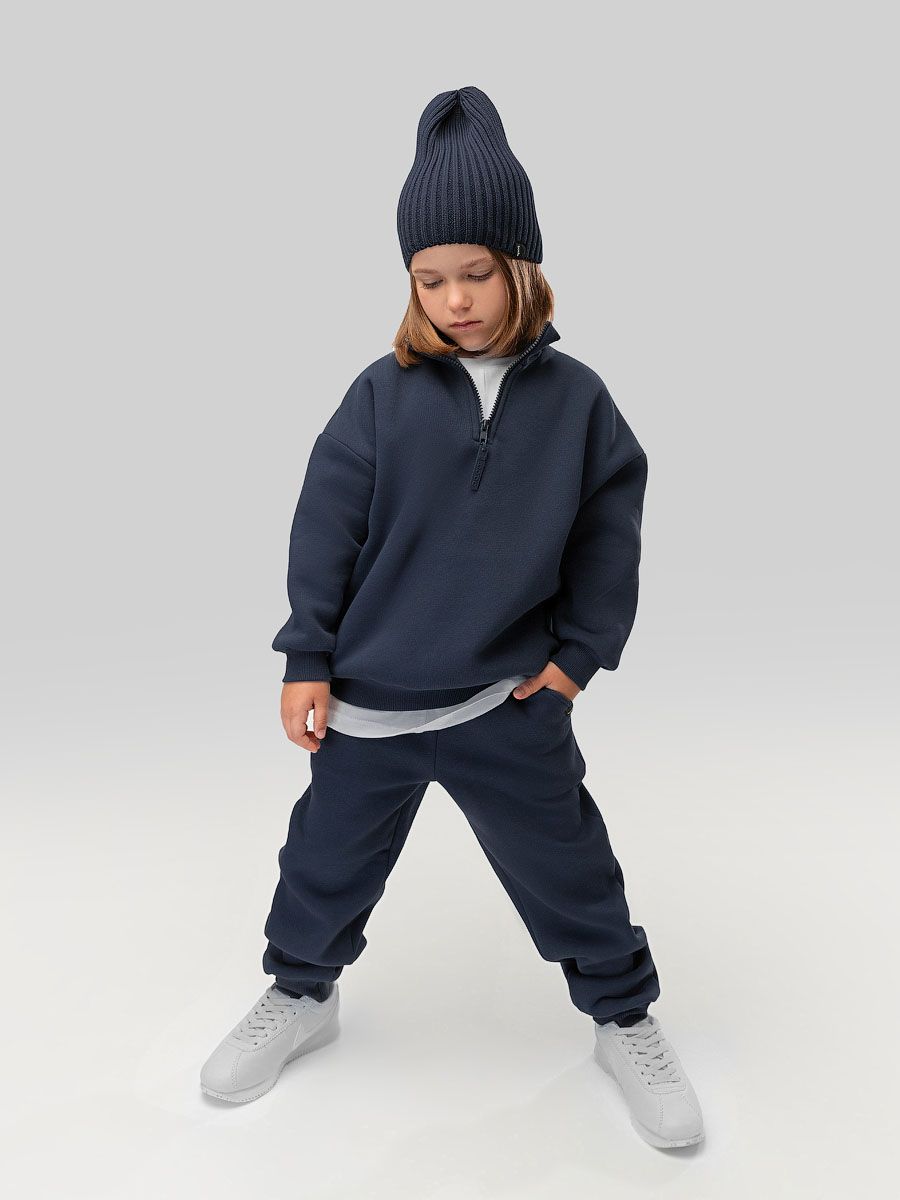 Костюм на полузамке с начёсом - фото 12