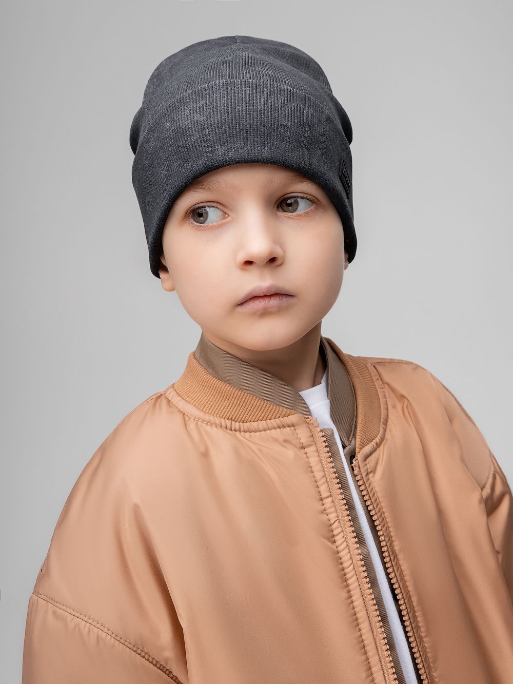 Шапка в рубчик - фото 2