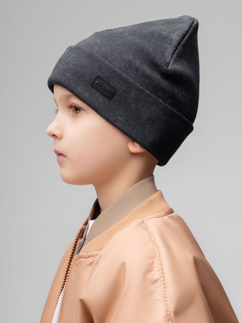 Шапка в рубчик - фото 3