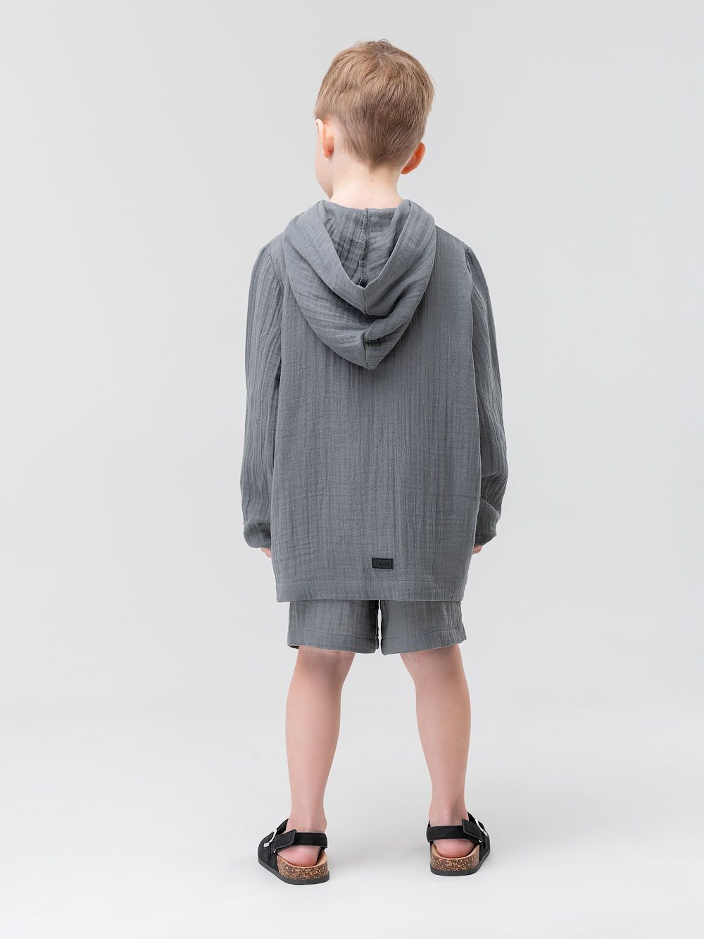 Костюм с капюшоном муслиновый - фото 10