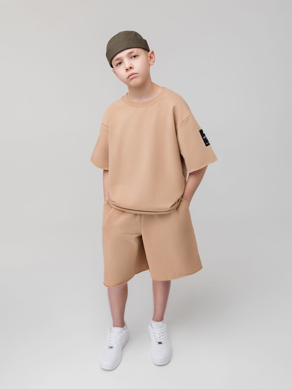 Костюм с необработанными краями - фото 1