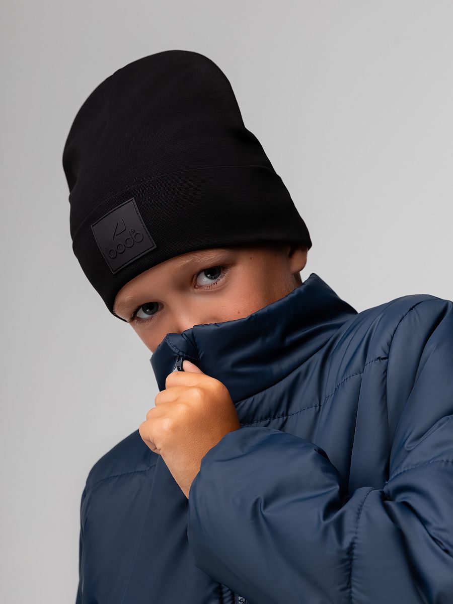 Шапка двойная с отворотом - фото 3