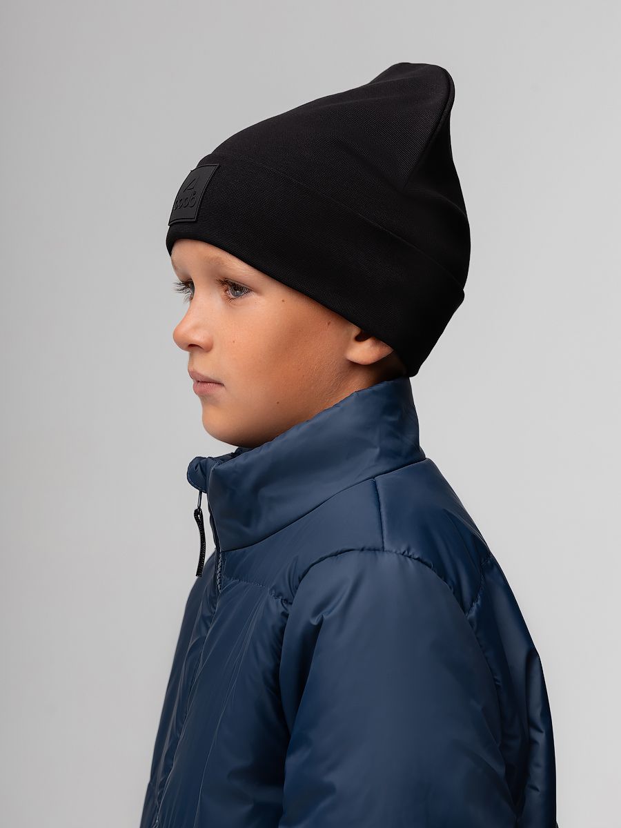 Шапка двойная с отворотом - фото 4