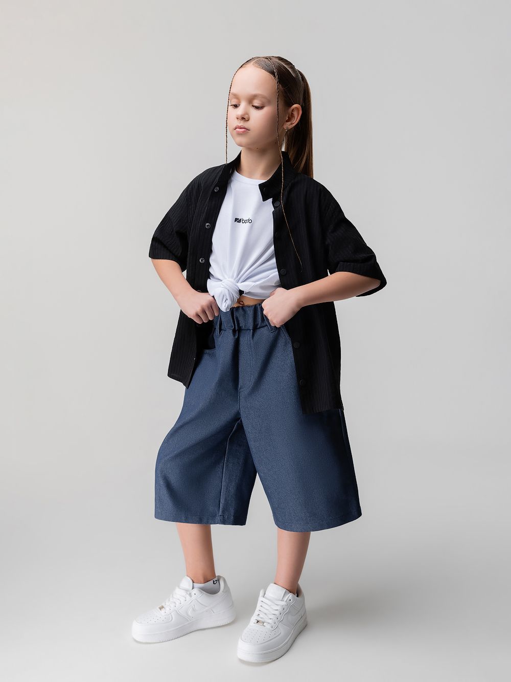 Шорты джинсовые - фото 3