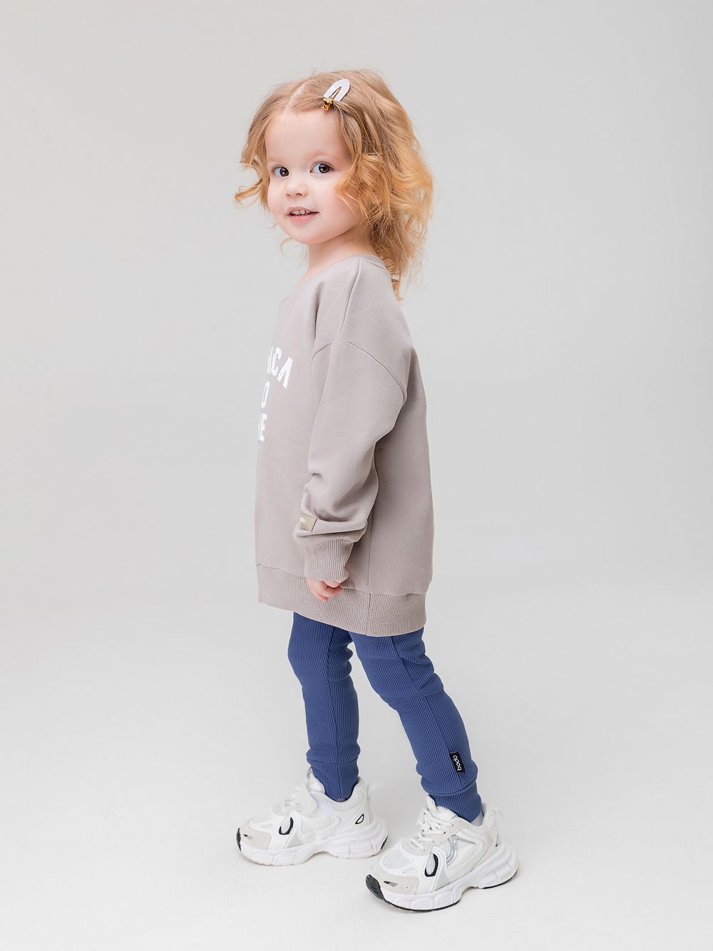 Леггинсы в рубчик - фото 2