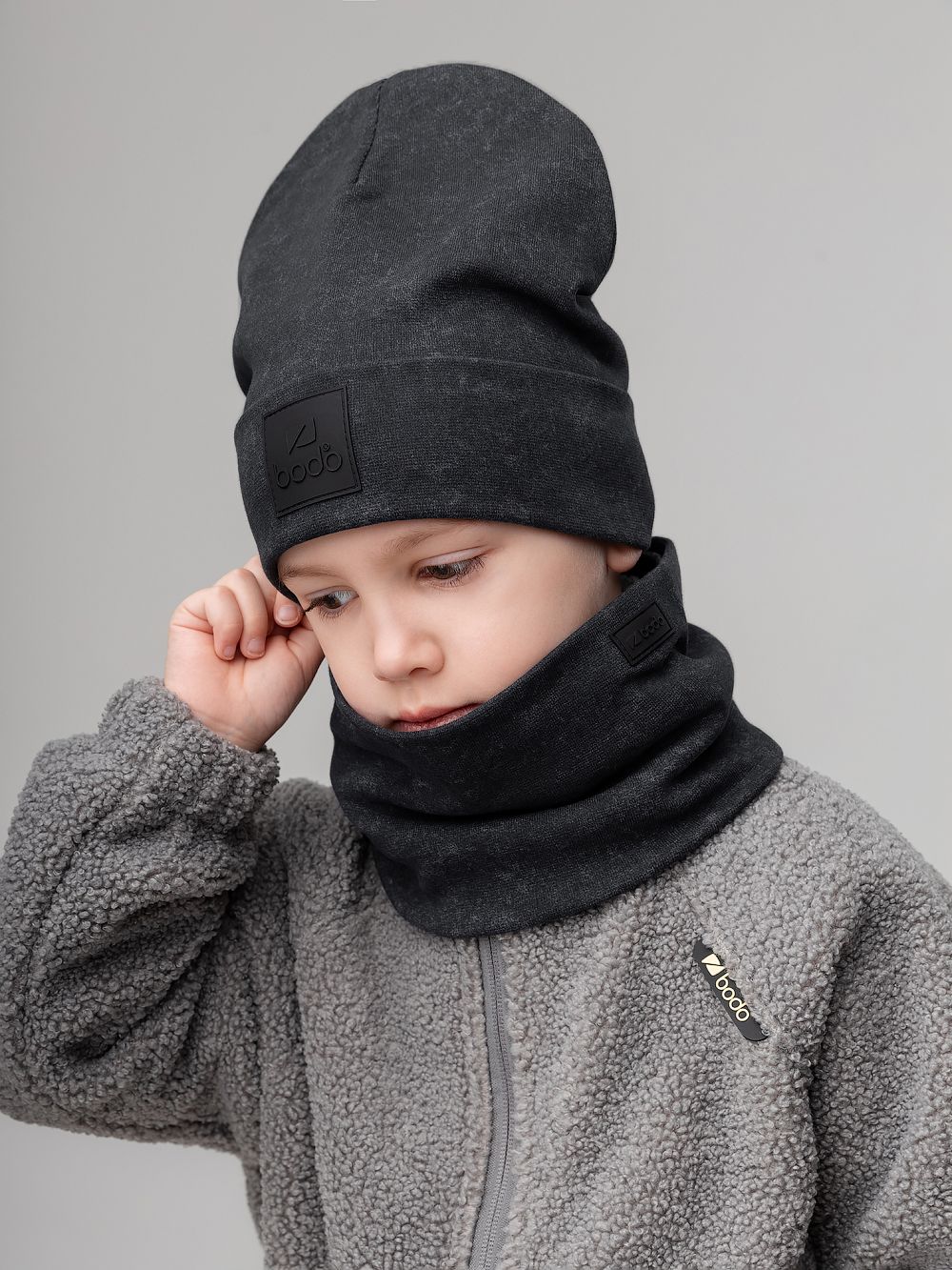 Комплект (шапка, снуд) - фото 1