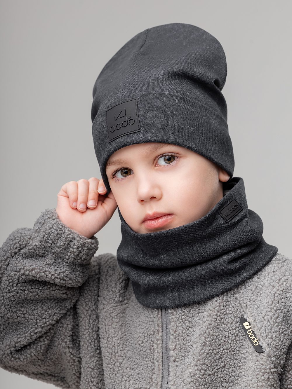 Комплект (шапка, снуд) - фото 3