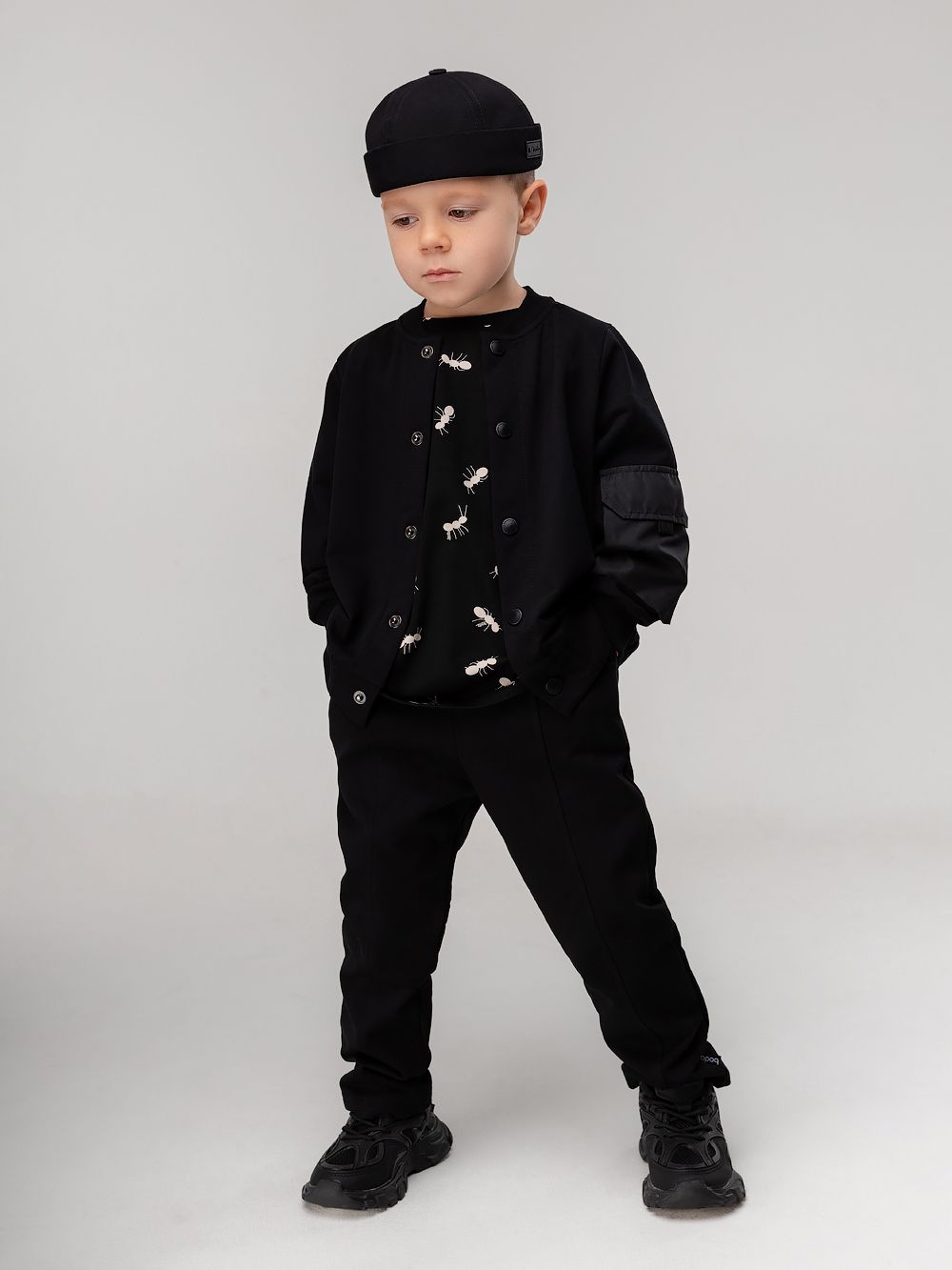 Толстовка с карманом на рукаве - фото 2