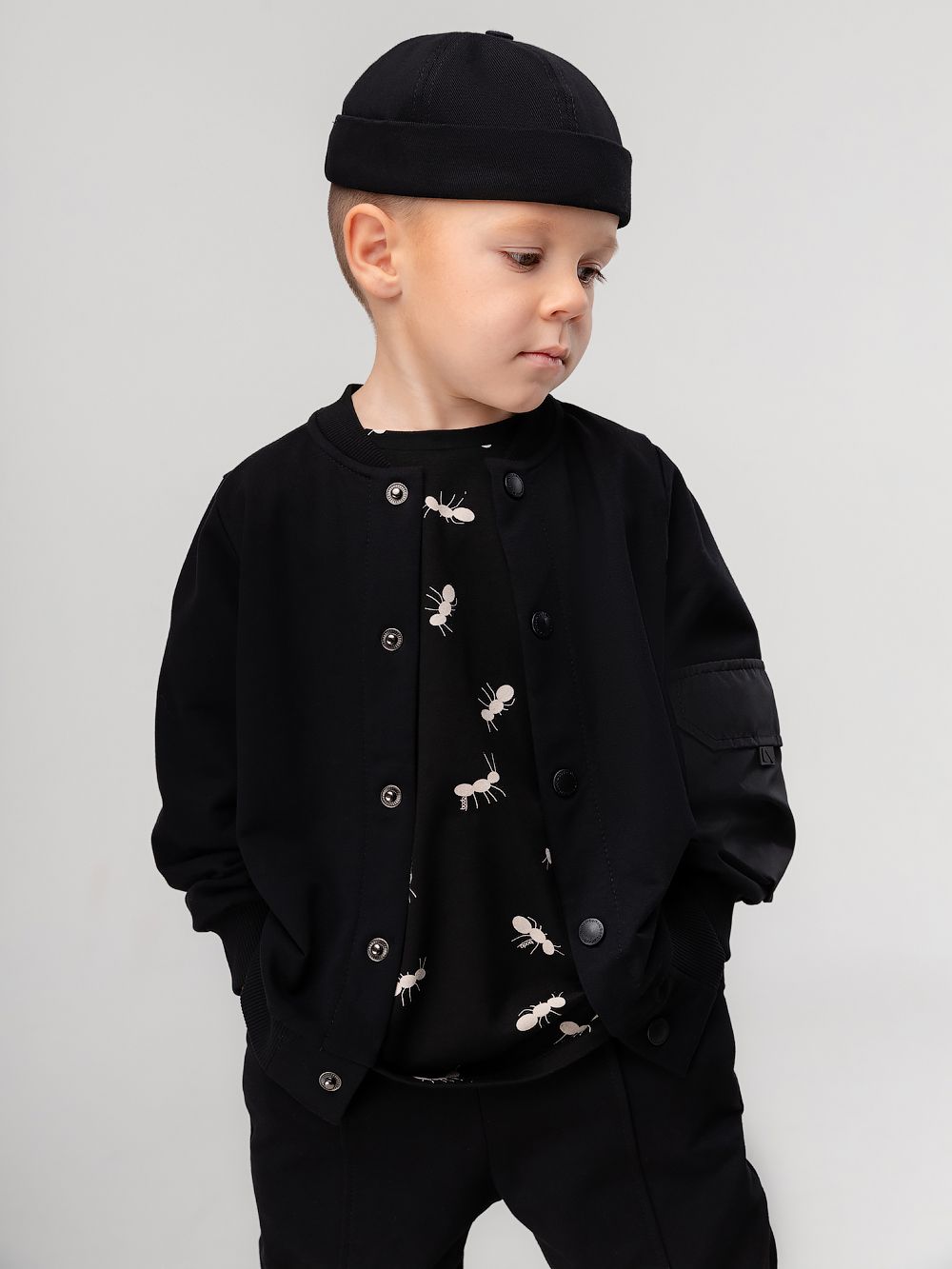 Толстовка с карманом на рукаве - фото 3