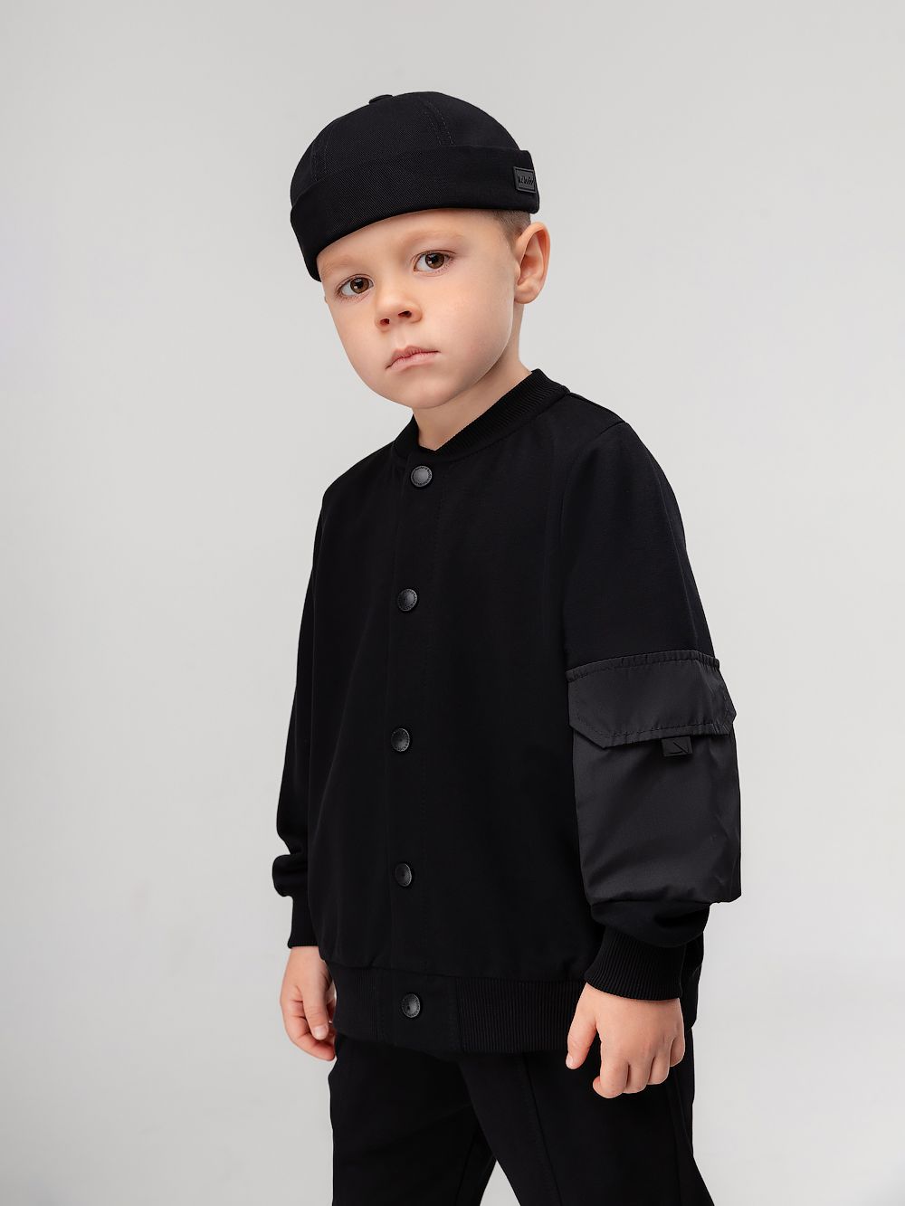 Толстовка с карманом на рукаве - фото 1