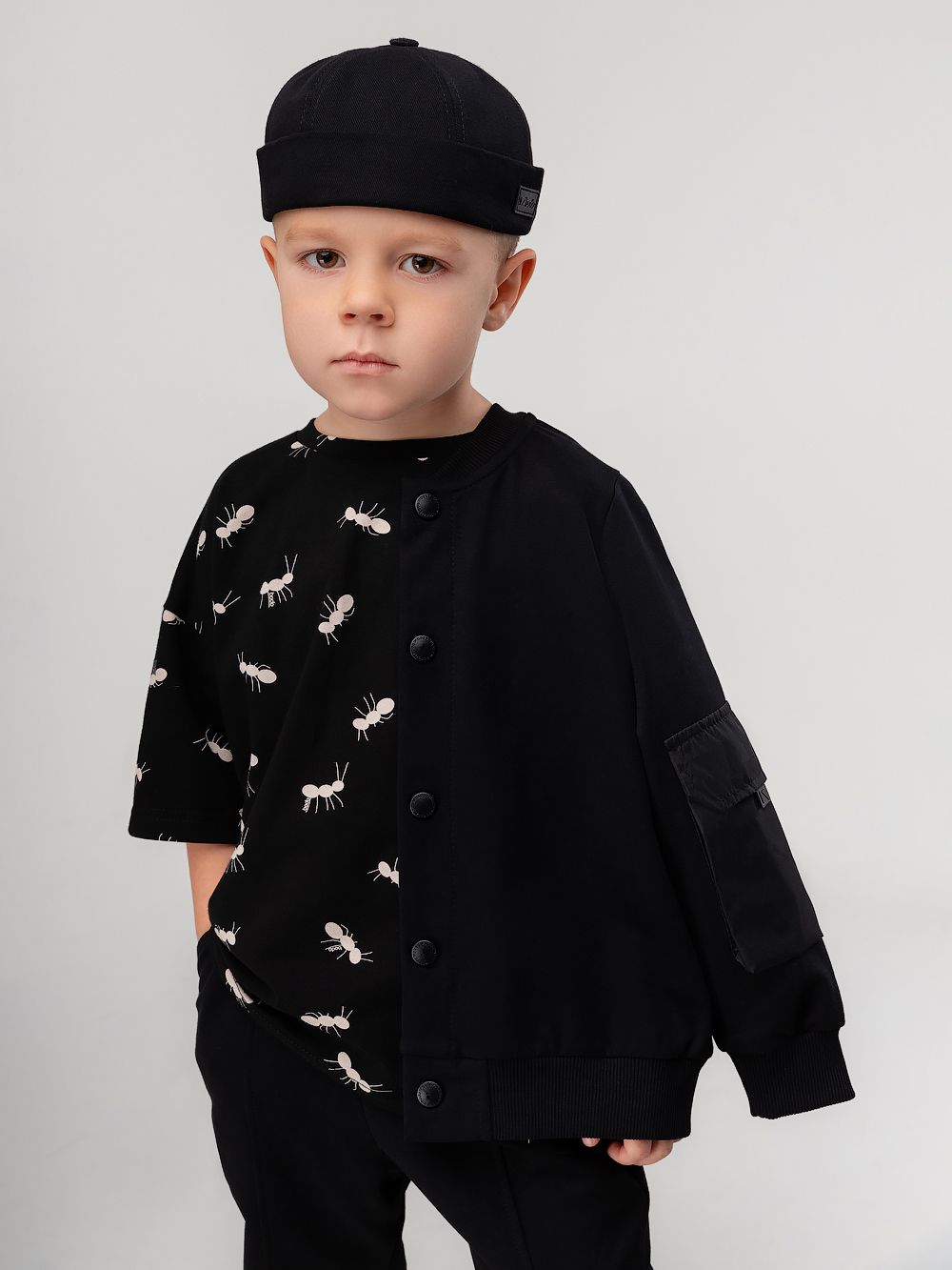 Толстовка с карманом на рукаве - фото 8