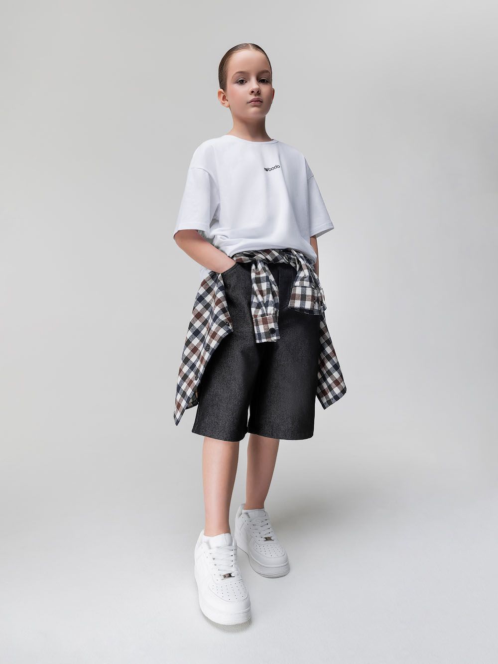 Шорты джинсовые - фото 3