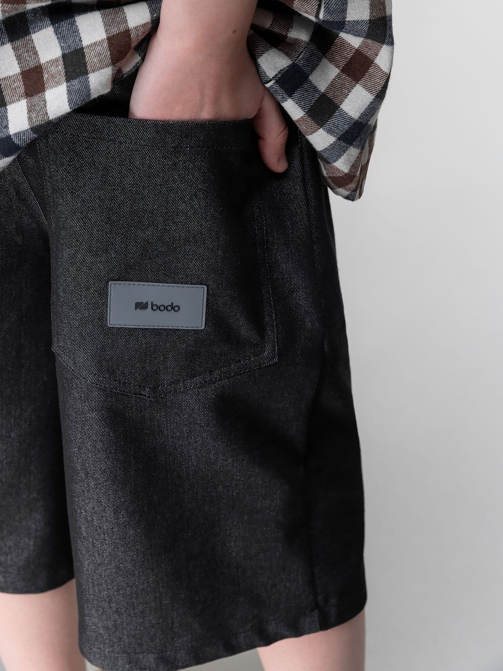 Шорты джинсовые - фото 4