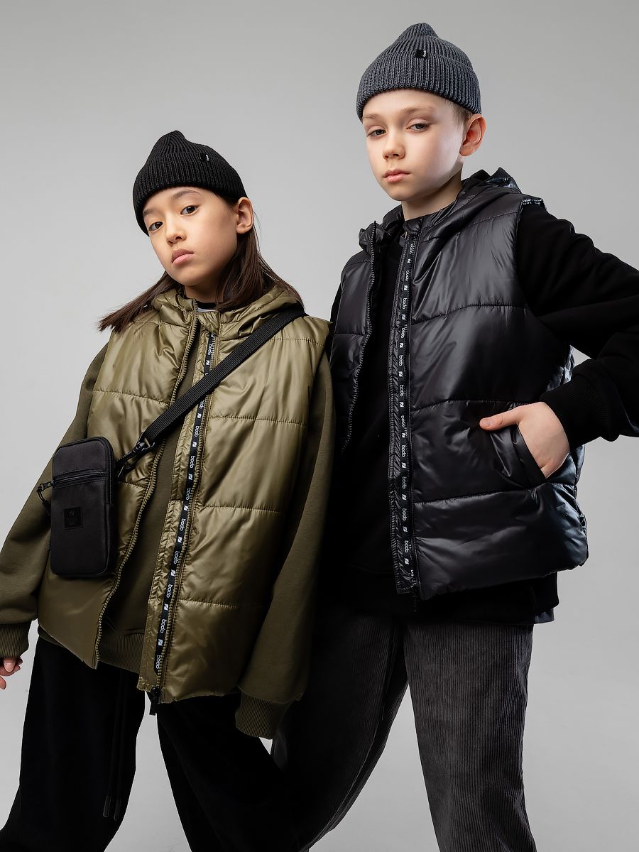 Жилет с капюшоном - фото 8