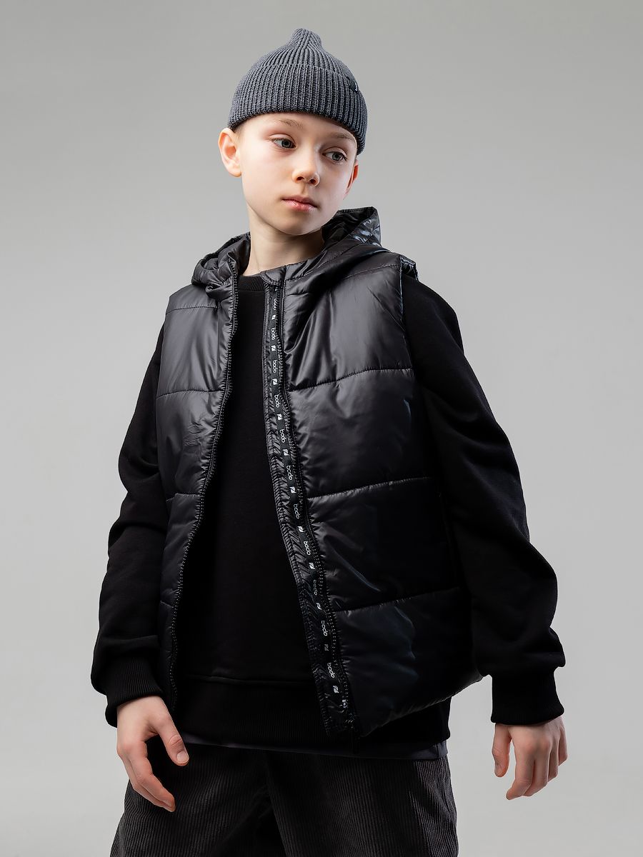 Жилет с капюшоном - фото 2