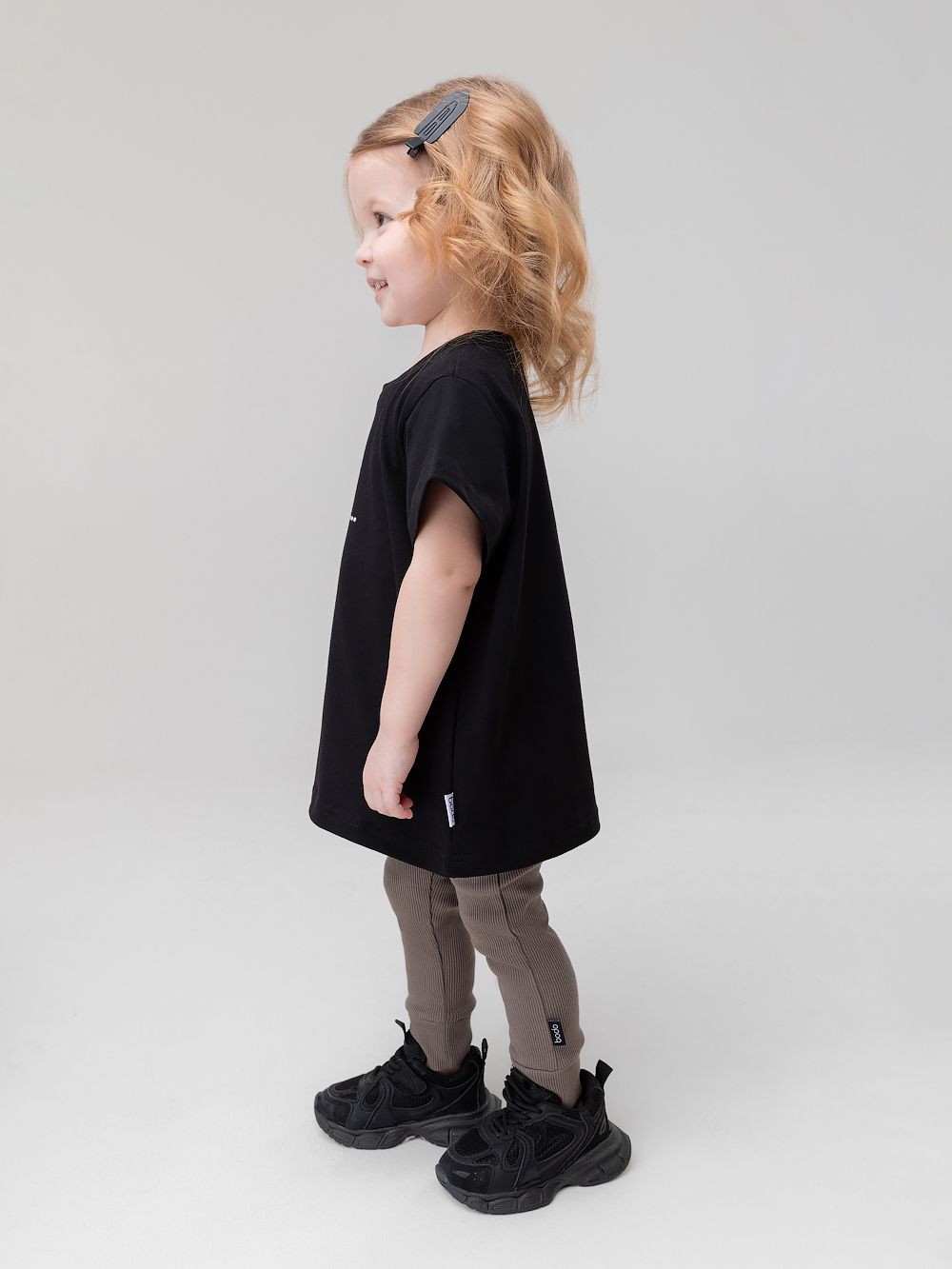 Леггинсы в рубчик - фото 2