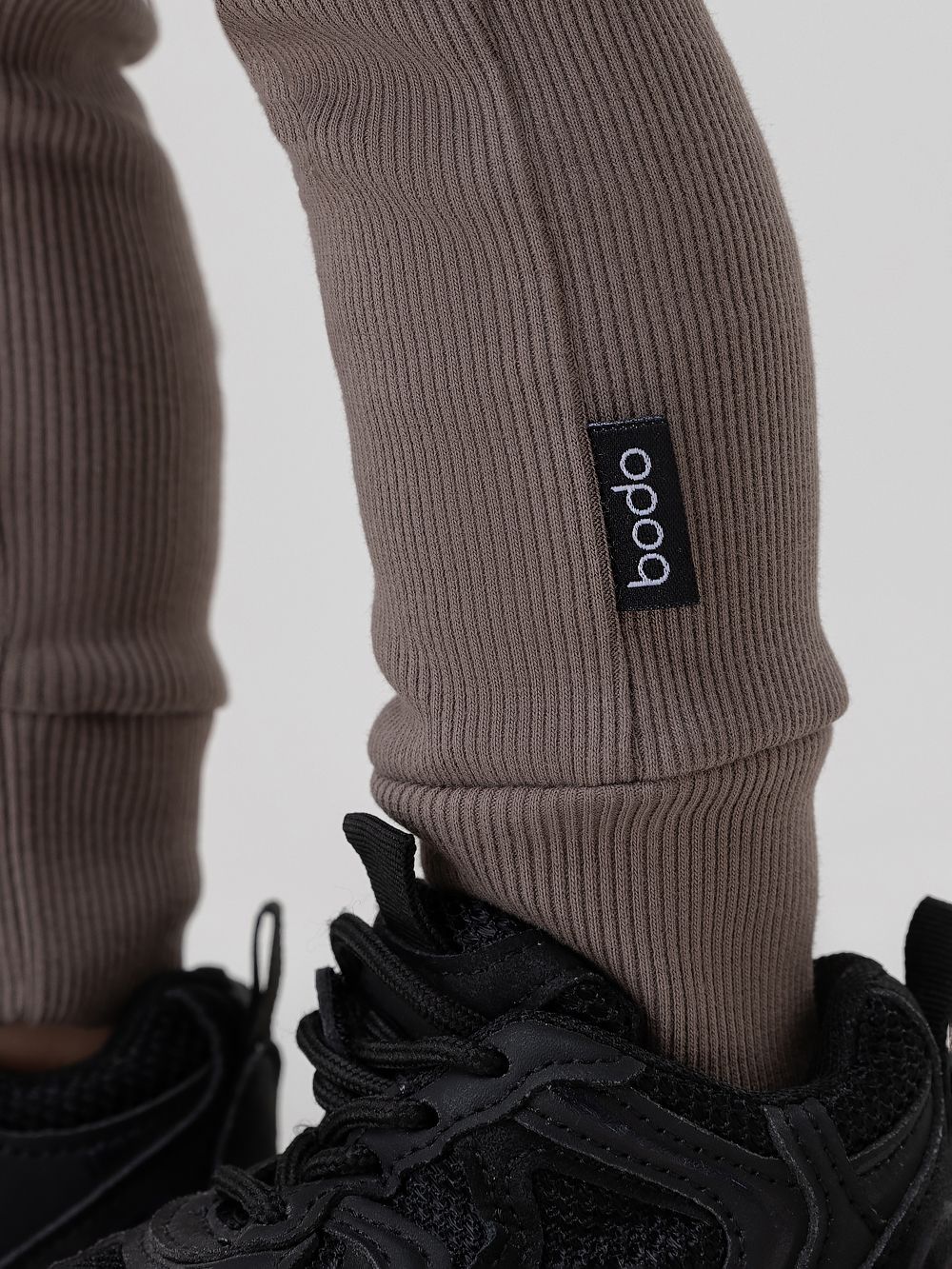 Леггинсы в рубчик - фото 3