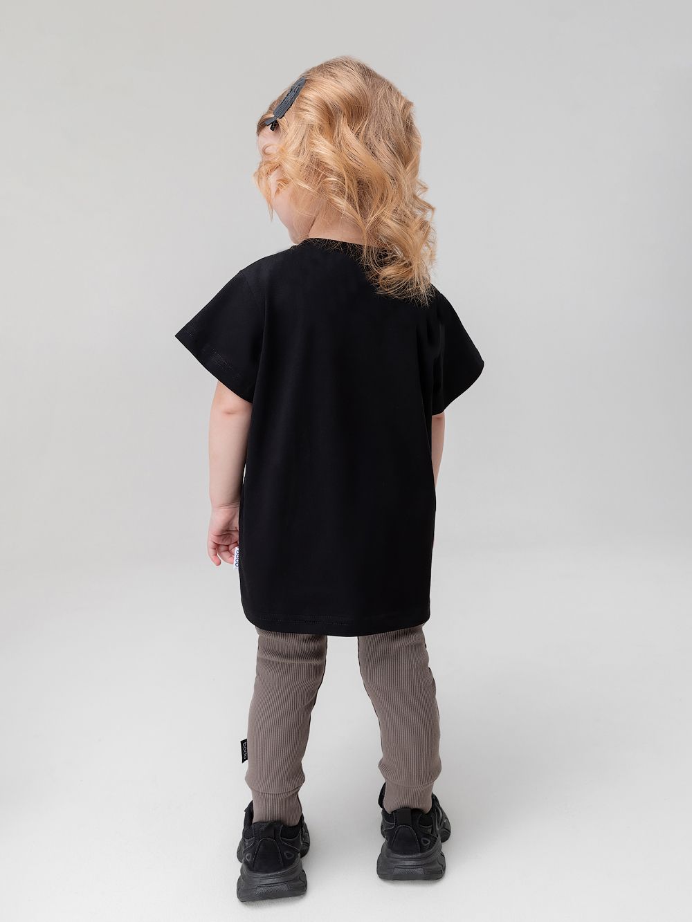 Леггинсы в рубчик - фото 4