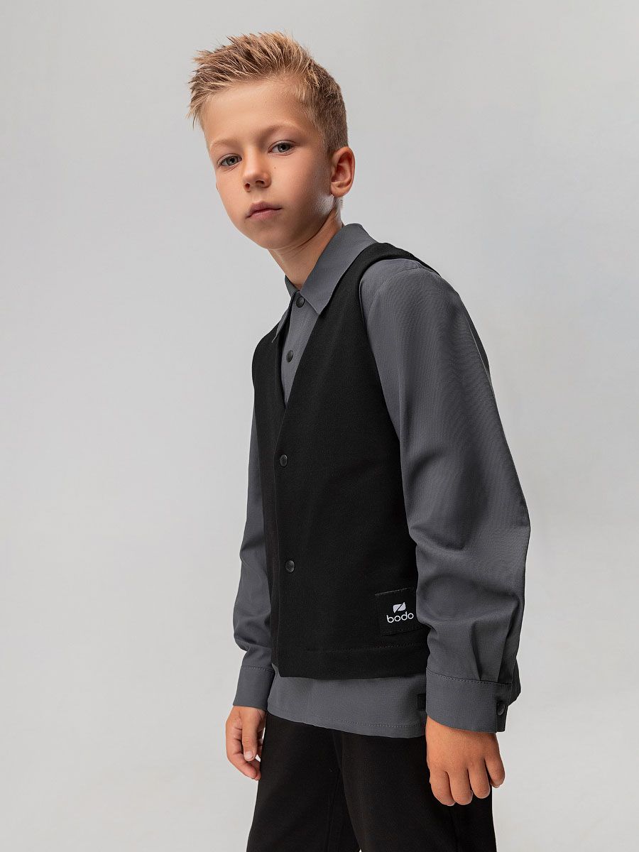 Жилет на кнопках - фото 6