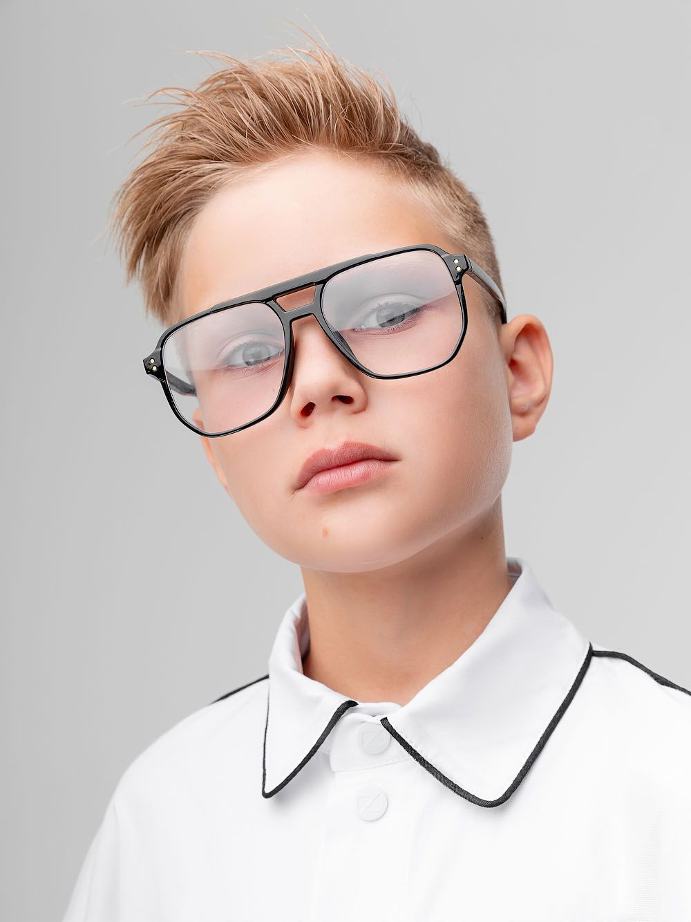 Рубашка с атласным кантом - фото 3