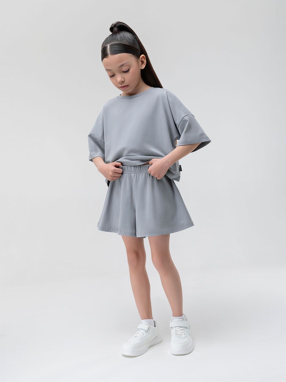 Костюм с юбкой - шортами - фото 3