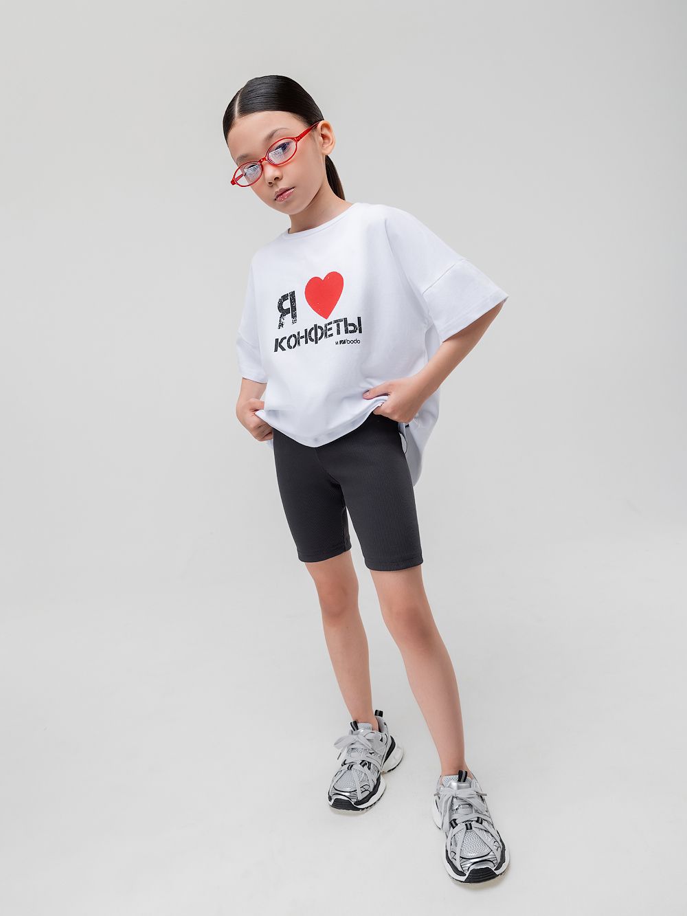 Велосипедки в рубчик - фото 2