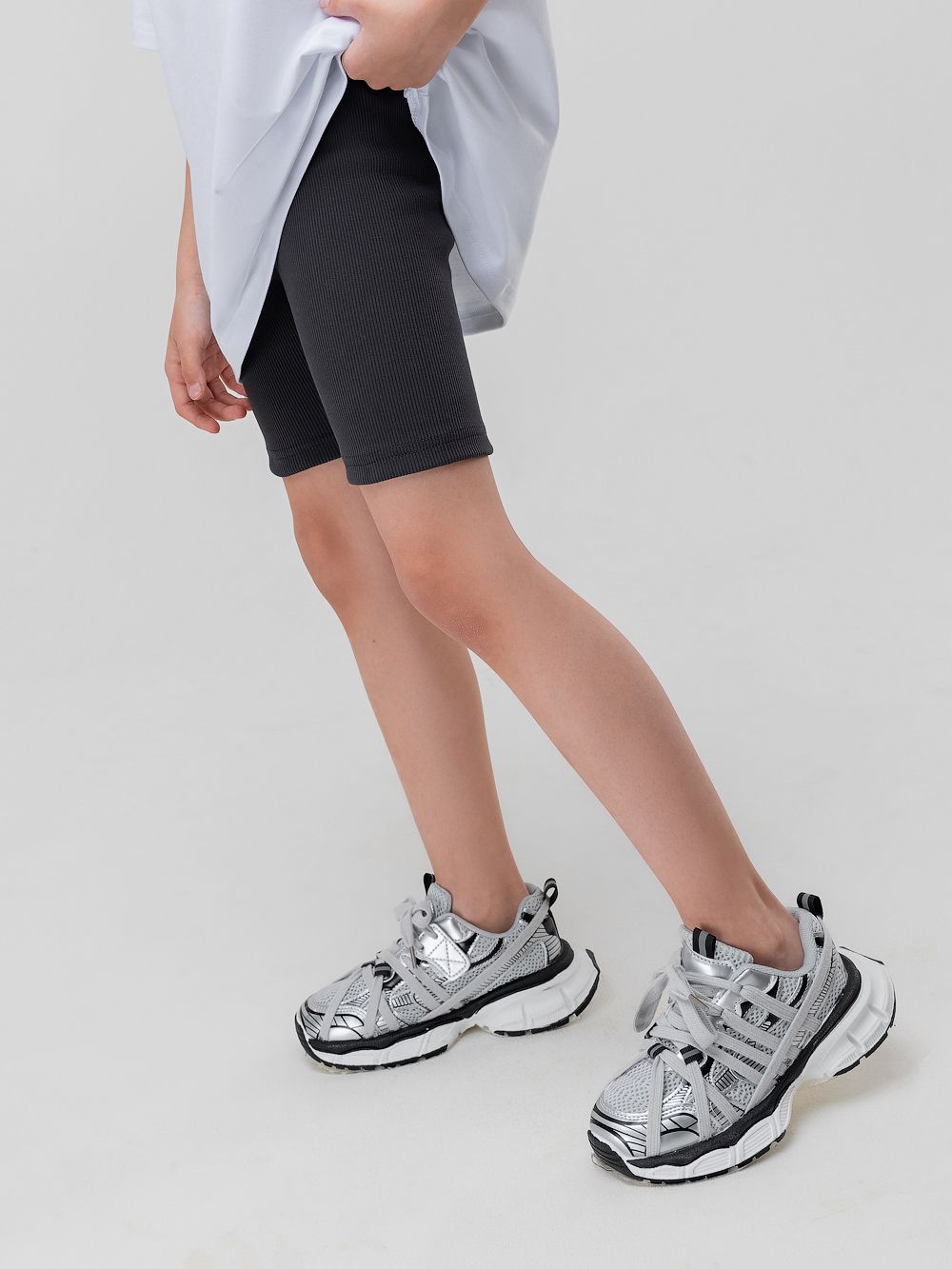 Велосипедки в рубчик - фото 6