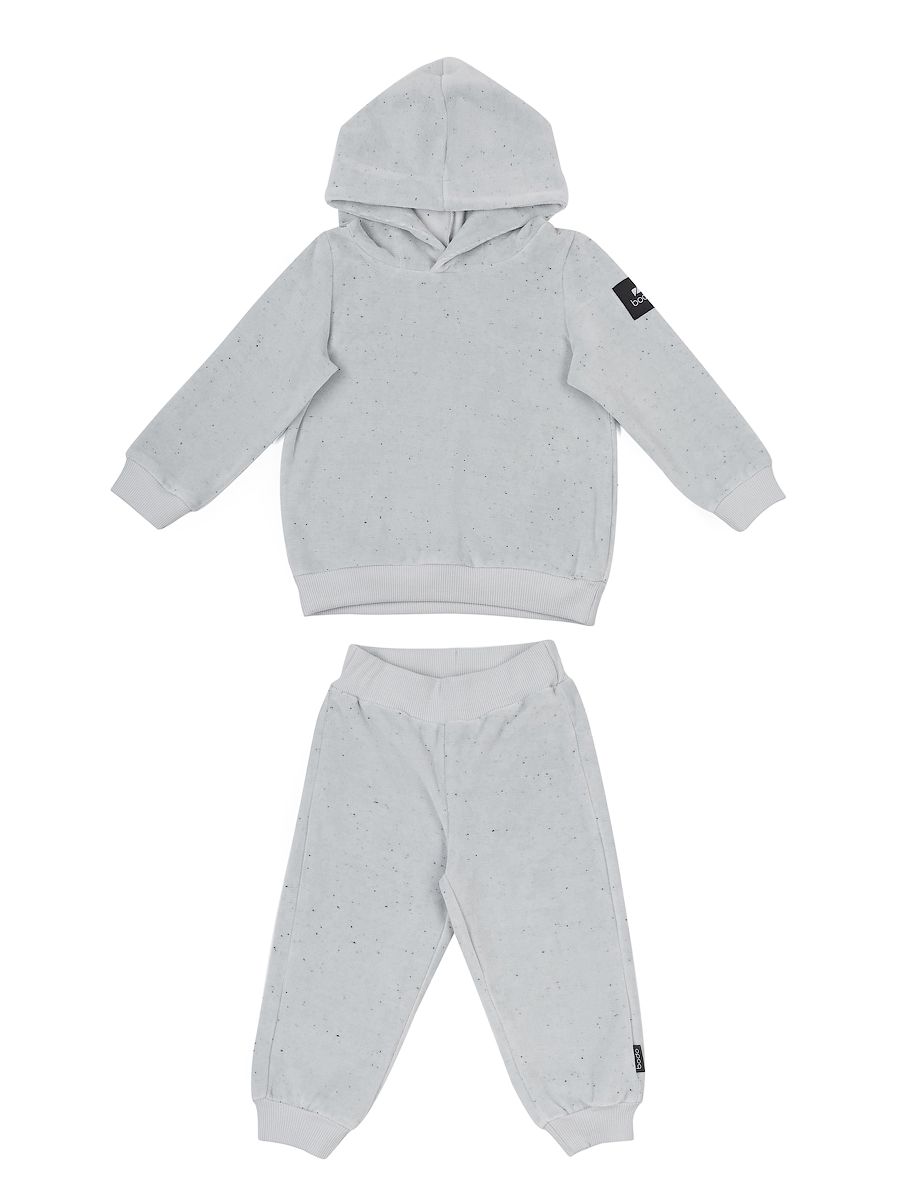 Костюм с капюшоном велюровый - фото 5