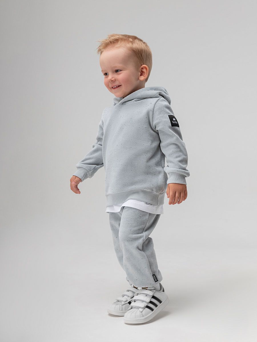 Костюм с капюшоном велюровый - фото 3